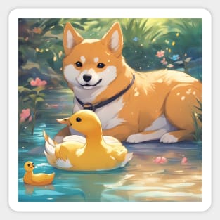 playful nature Sticker